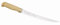 Marttiini Finnisches Filiermesser, Klinge 23 cm, Holzgriff, Lederscheide