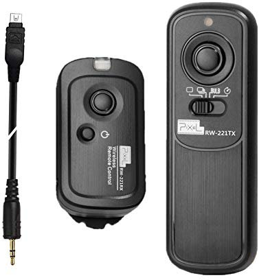 Pixel Kabellose Fernauslöser RW/UC1 Auslöser Fernbedienung Kompatibel mit Olympus E-M1 E-M5-II E-M10-II Pen-F EPL8 EPL7 EPL6 EPL5 EPL3 EPL2 EP5 E600 E620 590UZ 810UZ wie RM-UC1