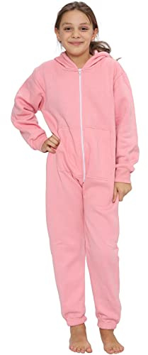 A2Z 4 Kids Camouflage Fleece Onesie Hooded Sleepsuit Ages 5-13 | Soft Plush Camo Fleece All-in-One Pyjama for Warm Cozy Sleepwear