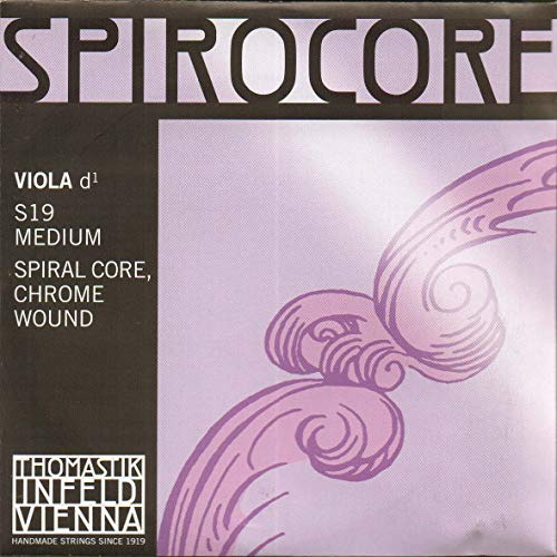 Thomastik Corda per Viola 4/4 Spirocore - corda Re nucleo spirale rivest. acciaio cromo, media