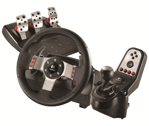 Logitech G27 - Volante con set di pedali per PC e PlayStation 3, Nero