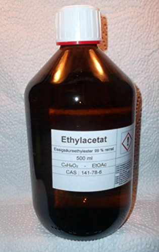 AppliChem 500 ml etylacetat 99 % ättiksyra etylöster kromatografi lösningsmedel