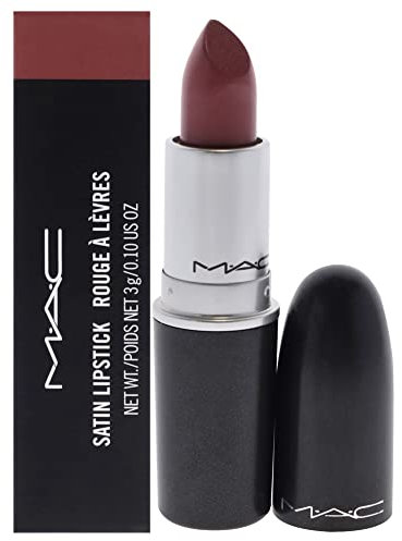 MAC Satin Lipstick- 808 Faux for Women 0.10 oz Lipstick