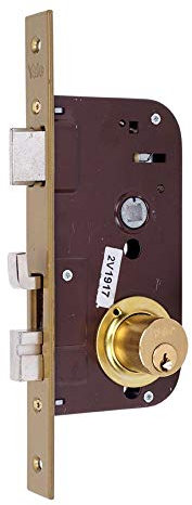 AZBE Cerradura de Embutir 48-bc/ 80 Doble Cilindro