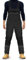 TMG® | Lange Arbeitslatzhose Herren, Schwarze Latzhose mit Kniepolstertaschen aus Cordura, viel Stauraum, robust | 50