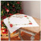VERVACO Weihnachtsstern Stickdecken Basteln Erwachsene Kreativ Decke 80 x 80 cm Stickset DIY Sticken Set Stickpackung/Tischdecke im vorgedruckten/vorgezeichneten Kreuzstich, Baumwolle, Multicolor