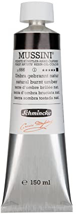 Schmincke MUSSINI® - feinste Künstler-Harz-Ölfarben, Umbra gebrannt natur - 150 ml