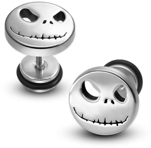 Soul-Cats - 1 paire de faux plugs Halloween Nightmare