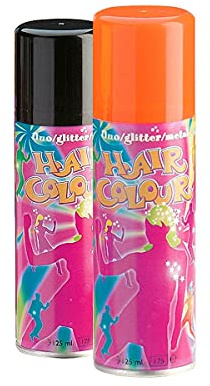Sibel Fluorescent Hair Colour Spray, Purple, 0.174989 kg, 125 milliliters