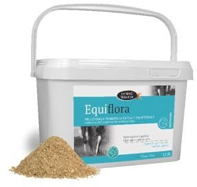 Equi Flora Mangime complementare indicato per cavalli con problemi di assimilazione dei nutrienti 500 g