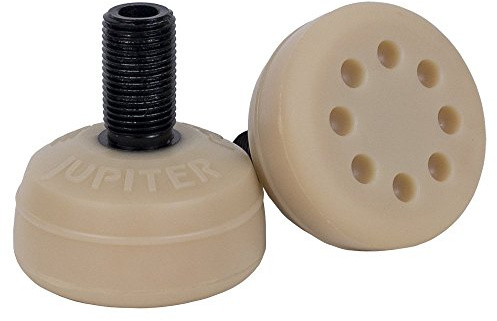 PowerDyne Jupiter Toe Stops - Pair of Natural Rubber Roller Skate Toe Stoppers