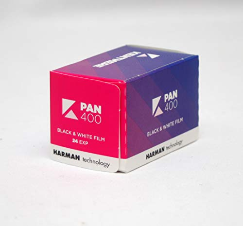 Kentmere 400 Pellicule analogique 35 mm 24 Poses Couleur Noir et Blanc