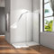 8mm NANO Echtglas Duschabtrennung Walk in Dusche Duschwand 60x200cm (W60E-20A+F-084)