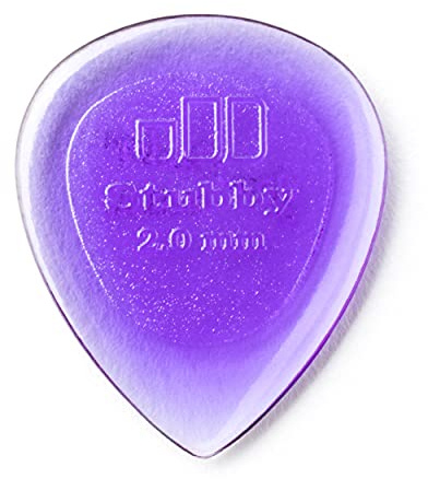 Dunlop 474R2.0 Stubby®, Light Purple, 2.0mm, 24/Bag