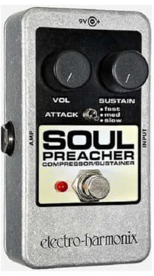 Electro Harmonix Soul Preacher Compressor Susta iner Pedal - Effetti per chitarra