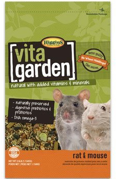 Higgins Vita Garden Rat & Mouse Food, 2.5 Lbs, Large