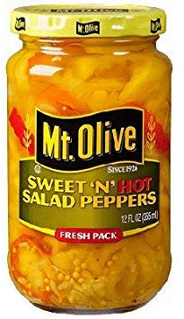 Mt. Olive Sweet 'N' Hot Salad Peppers - 12 oz