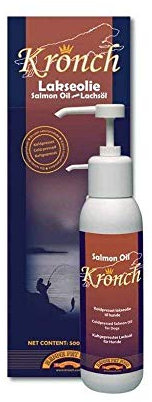 Kronch Lachsöl - Nahrungsergänzungsmittel für Hunde und Katzen - 250 ml