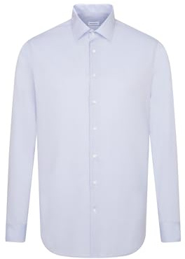 Chemise business homme Seidensticker - coupe ajustée - sans repassage - col Kent - manches courtes - 100% coton