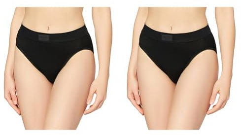 Sloggi Damen Double Comfort Tai Slip, Schwarz, 42 EU