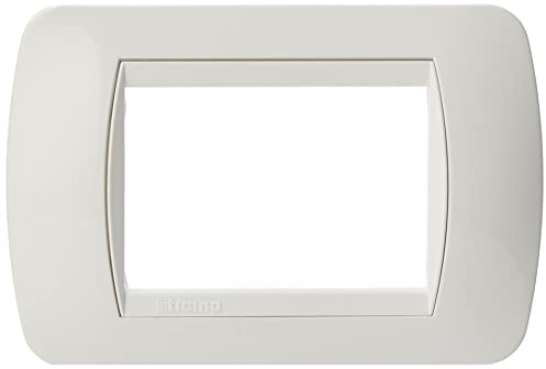 Bticino Livinglight Placca Interruttore, 3M, Bianco