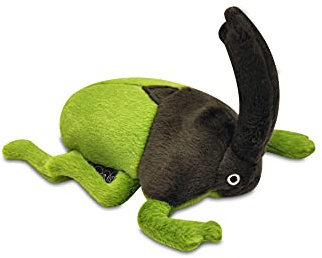 P.L.A.Y. (Pet Lifestyle And You) Bugging out Toy Collection Ryan The Rhino Beetle con Squeaker Pet Toy