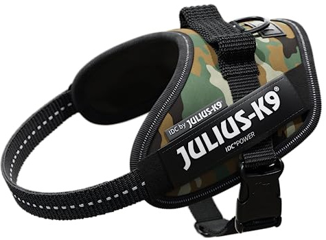 JULIUS-K9 Arnés JULIUS-K9 IDC, Mini-Mini/S, 40–53 cm/22 mm, Camuflaje, Perro