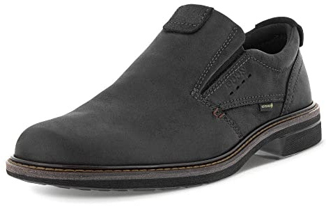 Ecco Turn - Zapatillas de casa de Cuero, Hombre, Color Negro, Talla 42