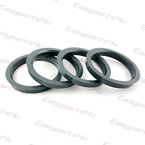 4 X Set Cerchioni Anelli di centraggio 71,6 mm a 60,1 mm, cerchi in alluminio