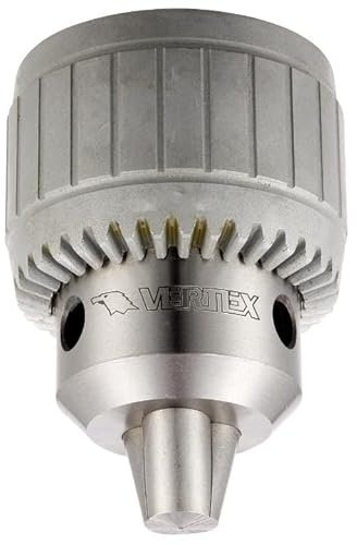 HHIP 3701-0108 Pro-Series Precision Drill Chuck with Key, Jt33 Taper Mount, 1/64 - 1/2 Capacity