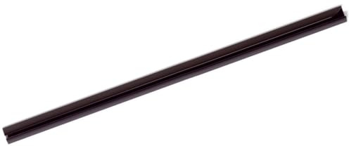 Durable A4 Spine Bar 12mm Black - Pack of 25 - Quick and Easy Binding for Unpunched Documents - Holds Between 40 and 100 A4 Sheets