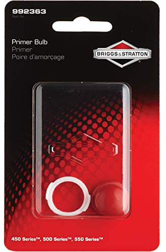 Briggs & Stratton 992363 450/500/550-Series Ampoule d'amorce, Rouge