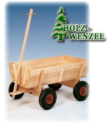 Kinder-Kastenwagen - Männertag aus naturbelassenem Holz
