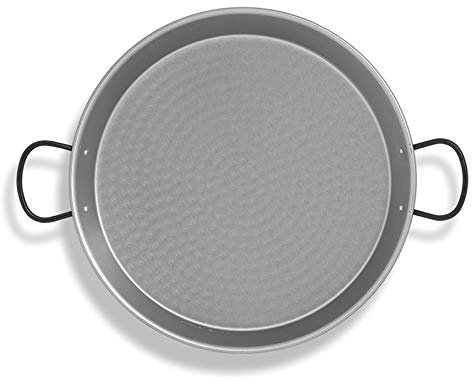 Vaello Campos La Valenciana 42 cm Polished Steel Paella Pan