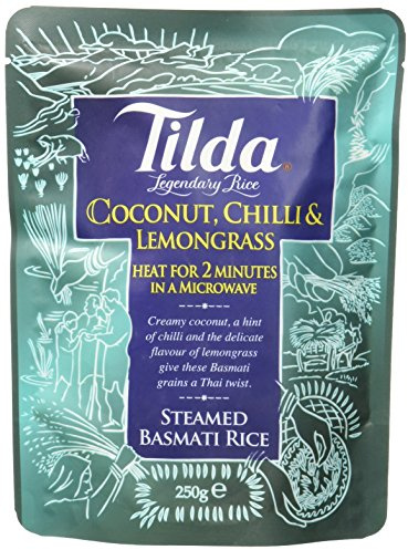 Tilda coconut chili & lemon grass rice in 2 minutes, 250g