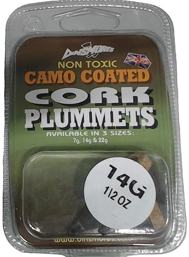 Dinsmores Non Toxic Cork Plummet Sinker - Black, 14 g