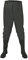 Taille Wathose , Grün , 42 EU , Watstiefel Angeln Hosen WASSERSCHUTZANGLERBUNDHOSE