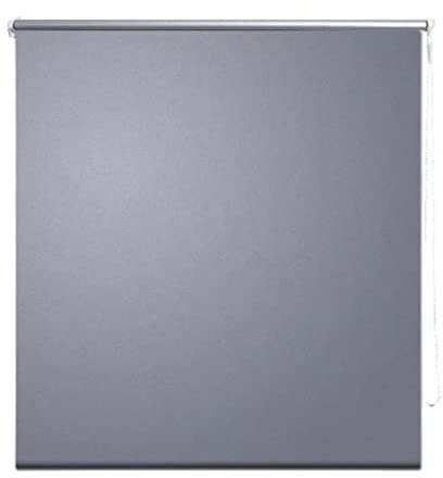 vidaXL Estor persiana Enrollable 80 x 175 cm Gris