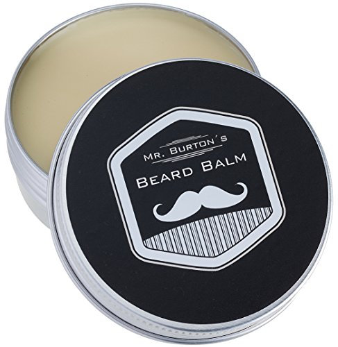 Mr. Burton´s Beard Balm pure 60g für die perfekte Bartpflege unser Bartbalsam vereinigt Styling + Pflege für einen geschmeidigen, weichen Bart mit Arganöl