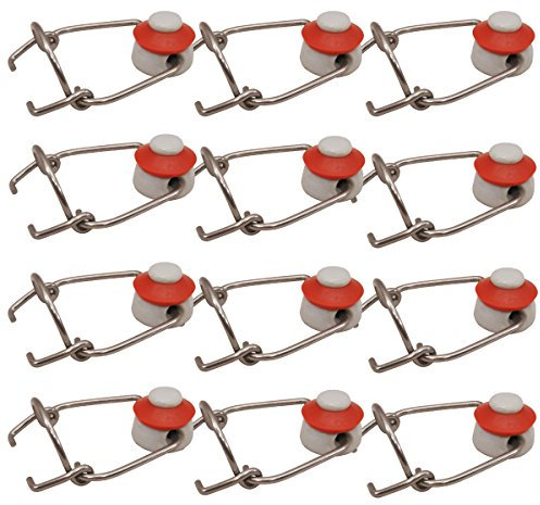 VinClasse Ceramic Stoppers for Swing Top Bottles - Pack of 12