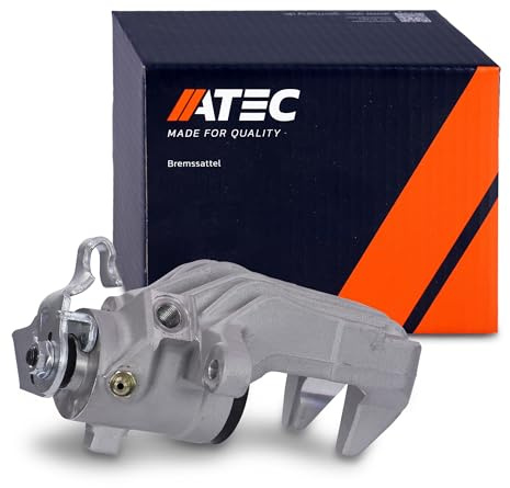 ATEC Germany 1x Pinza de freno trasera izquierda sin soporte, compatible