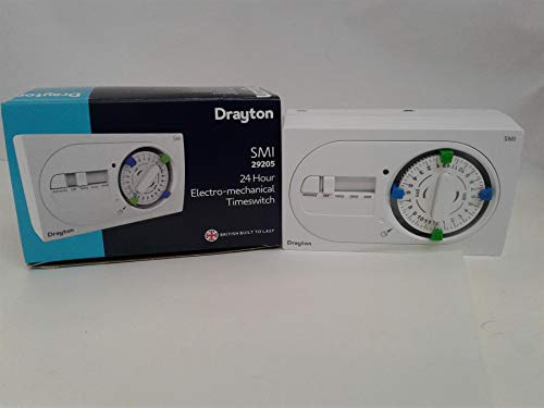 Drayton SM1 24 Hour Mechanical Single Channel Timeswitch