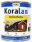 Koralan Außenfarbe Wetterschutzfarbe schwarz, 0,75 Liter
