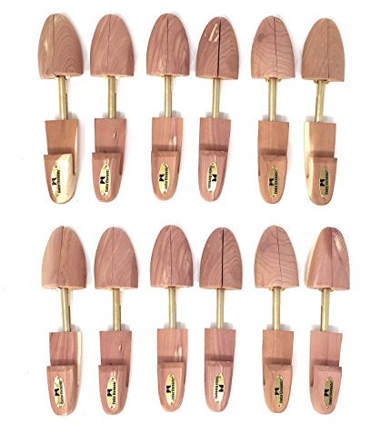 Cedar Elements Little Wholesale Program - Zedernholz-Schuhspanner für Damen - 6 Paar (Medium)