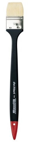 Da Vinci 7055 Series Universal Artist Hog Brush, Black/Red, 39 x 5 x 30 cm