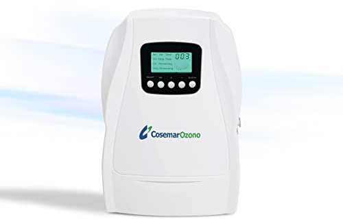 Ozono Hogar - Generatore di ozono domestico digitale 2 in 1 - Ozonizzatore - Purifica aria casa e particelle d'acqua - Include sacchetto per disinfettare frutta, verdura e oggetti -Produzione 500 mg/h