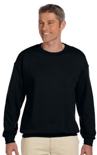 Jerzees -Men's NuBlend Fleece -Sweatshirts & Hoodies, Sweatshirt-Black, X-Large