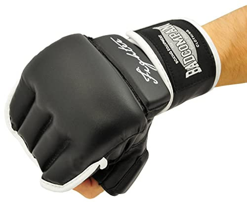 Bad Company MMA Handschuhe Modern Lights I Trainingshandschuhe inkl. Nylon-Bandage I Gr. L