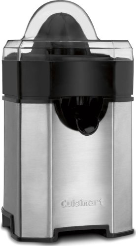 Cuisinart Pulp Control Citrus Juicer, Orange Juicer Squeezer and Lemon Squeezer with 3 Pulp Control Settings, Accommodates Small Limes and Large Grapefruits, CCJ-500P1, Black/Stainless Steel