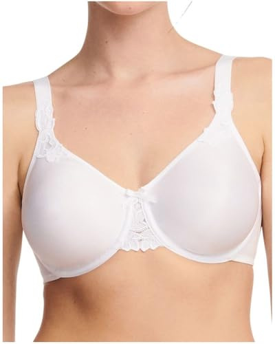 Chantelle Women's, HEDONA, Covering Molded Bra, Women's invisible lingerie, White (Weiß 10), 32D